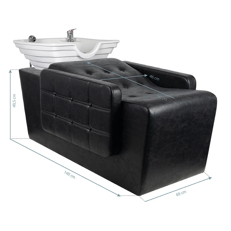 Hair System HSB05 Hairdressing Hair Wash Unit Black(Hair System Hsb05 Hairdressing Hair Wash Unit Black) 4 Hair System HSB05 Hairdressing Hair Wash Unit Black(Hair System Hsb05 Hairdressing Hair Wash Unit Black) - Image 2