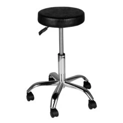 ACTIVESHOP Cosmetic Stool Am-310 Black(Cosmetic Stool Am 310 Black)