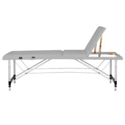 ActivFizjo Aluminum Folding Massage Table Comfort 3 Segments Gray & Silver(Activfizjo Aluminum Folding Massage Table Comfort 3 Segments Gray Silver) -Roxie Cosmetics Shop 130791 02 0107