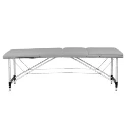 ActivFizjo Aluminum Folding Massage Table Comfort 3 Segments Gray & Silver(Activfizjo Aluminum Folding Massage Table Comfort 3 Segments Gray Silver) -Roxie Cosmetics Shop 130791 04 0107