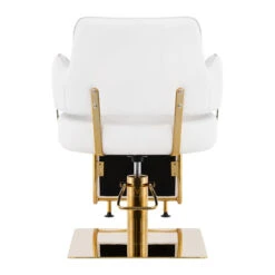 GABBIANO HAIRDRESSING CHAIR LINZ WHITE GOLD(Gabbiano Hairdressing Chair Linz White Gold) -Roxie Cosmetics Shop 131676 5 1702