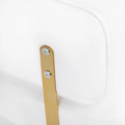 GABBIANO HAIRDRESSING CHAIR LINZ WHITE GOLD(Gabbiano Hairdressing Chair Linz White Gold) -Roxie Cosmetics Shop 131676 6 1702