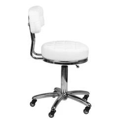 ACTIVESHOP Cosmetic Stool Am-877 White(Cosmetic Stool Am 877 White) -Roxie Cosmetics Shop 131986 3
