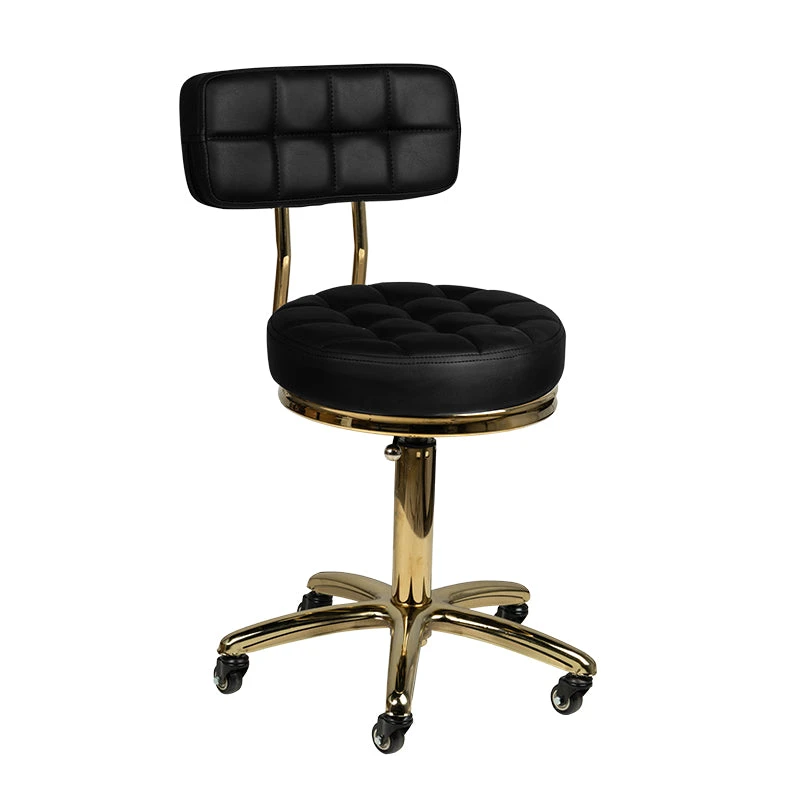 ActiveShop Cosmetic Stool Gold AM-961 Black(Cosmetic Stool Gold Am 961 Black) 3 ActiveShop Cosmetic Stool Gold AM-961 Black(Cosmetic Stool Gold Am 961 Black)