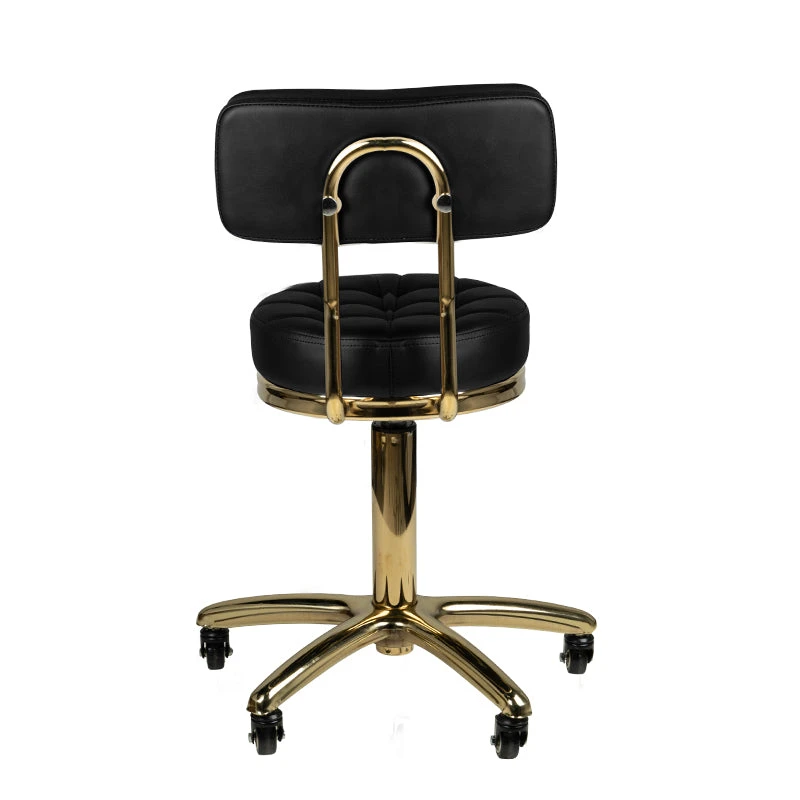 ActiveShop Cosmetic Stool Gold AM-961 Black(Cosmetic Stool Gold Am 961 Black) 4 ActiveShop Cosmetic Stool Gold AM-961 Black(Cosmetic Stool Gold Am 961 Black) - Image 2