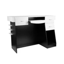 Gabbiano Reception Desk Carbon Black And White(Gabbiano Reception Desk Carbon Black And White) -Roxie Cosmetics Shop 132161 2 6