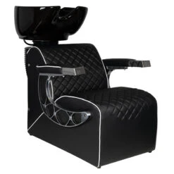Gabbiano Barber Hair Wash Unit Simone Black(Gabbiano Barber Hair Wash Unit Simone Black)