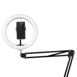 ActiveShop Ring Light 10 "8w Led Black For Table Top(Ring Light 10 8w Led Black For Table Top) -Roxie Cosmetics Shop 132243 2