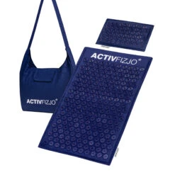 Activfizjo Premium Natural Navy Blue Acupressure Mat With A Pillow(Activfizjo Premium Natural Navy Blue Acupressure Mat With A Pillow)