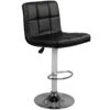 ActiveShop Reception Bar Stool M06 Quilted Adjustable Black(Bar Stool M06 Quilted Adjustable Black) -Roxie Cosmetics Shop 132521 1