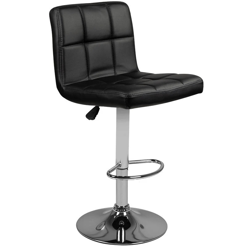 ActiveShop Reception Bar Stool M06 Quilted Adjustable Black(Bar Stool M06 Quilted Adjustable Black) 3 ActiveShop Reception Bar Stool M06 Quilted Adjustable Black(Bar Stool M06 Quilted Adjustable Black)