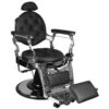 Gabbiano Barber Chair Giulio Silver Black(Gabbiano Barber Chair Giulio Silver Black) -Roxie Cosmetics Shop 132538 1