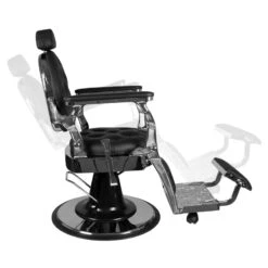 Gabbiano Barber Chair Giulio Silver Black(Gabbiano Barber Chair Giulio Silver Black) -Roxie Cosmetics Shop 132538 5
