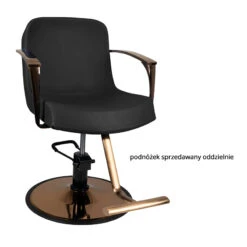 Gabbiano Styling Armchair, Copper, Black Bologna(Gabbiano Styling Armchair Copper Black Bologna) -Roxie Cosmetics Shop 132660 5 1