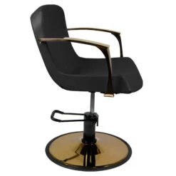Gabbiano Styling Chair Golden Bologna Black(Gabbiano Styling Chair Golden Bologna Black) -Roxie Cosmetics Shop 132661 3 1