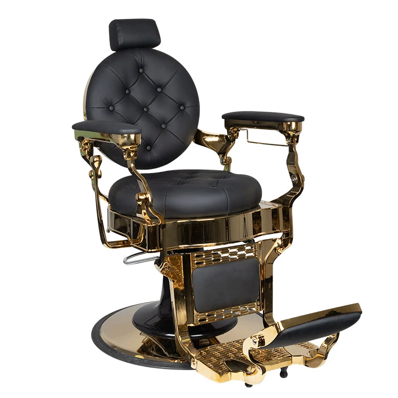 Gabbiano Barber Chair Claudius Black And Gold(Gabbiano Barber Chair Claudius Black And Gold) 9 Gabbiano Barber Chair Claudius Black And Gold(Gabbiano Barber Chair Claudius Black And Gold) - Image 7