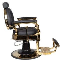 Gabbiano Barber Chair Claudius Black And Gold(Gabbiano Barber Chair Claudius Black And Gold) 14 Gabbiano Barber Chair Claudius Black And Gold(Gabbiano Barber Chair Claudius Black And Gold) -Roxie Cosmetics Shop 132928 3