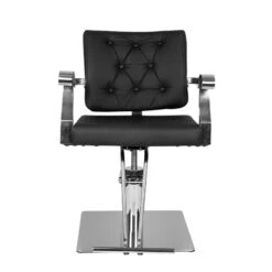 Gabbiano Black Lyon Hairdressing Chair(Gabbiano Black Lyon Hairdressing Chair) -Roxie Cosmetics Shop 132950 4