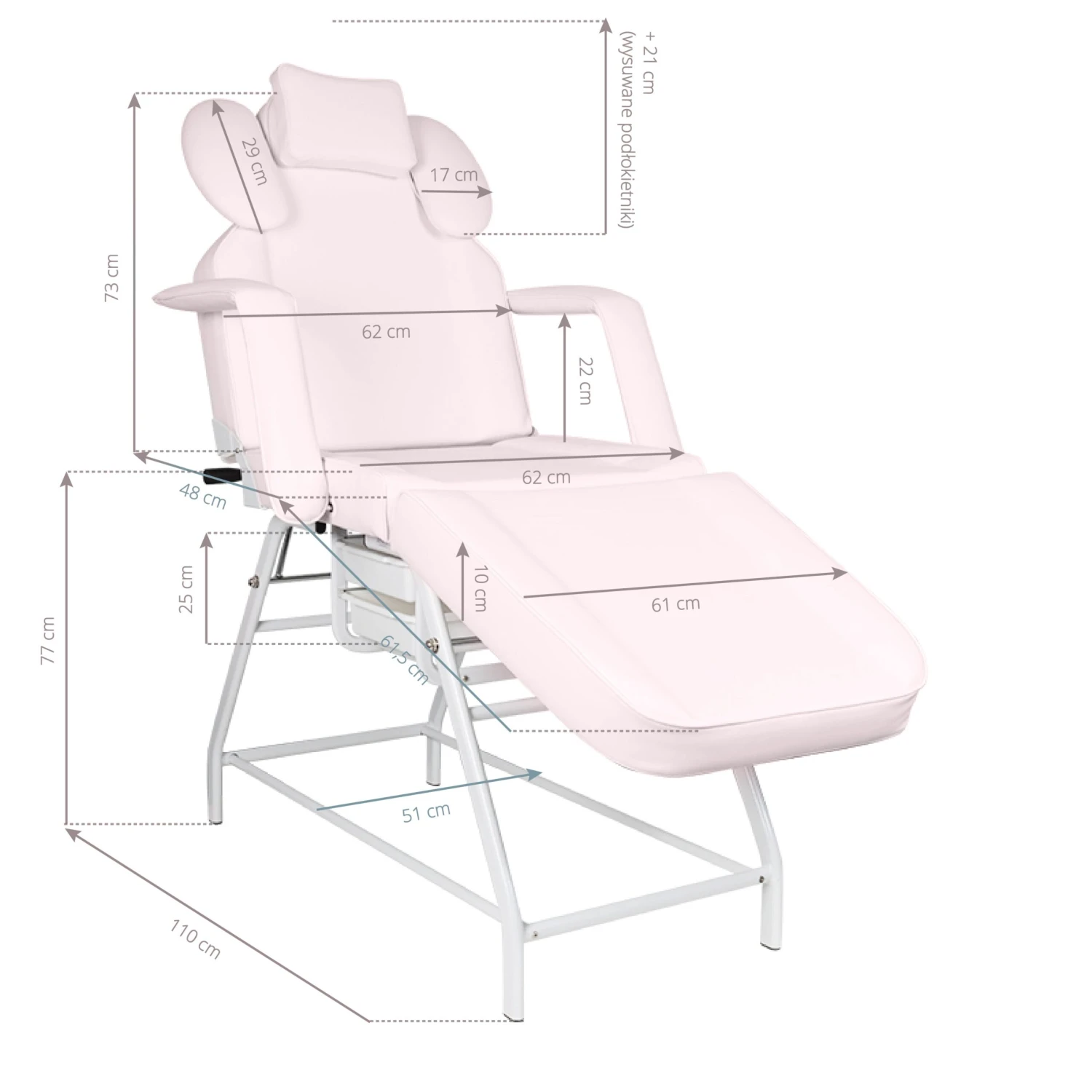 ACTIVESHOP Ivette Eyelash Treatment Chair Pink(Ivette Eyelash Treatment Chair Pink) 13 ACTIVESHOP Ivette Eyelash Treatment Chair Pink(Ivette Eyelash Treatment Chair Pink) - Image 11