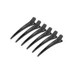 ACTIVESHOP Hairdressing Clamps Carbon E-15 10 Pcs 11.5 Cm Black(Hairdressing Clamps Carbon E 15 10 Pcs 11 5 Cm Black)