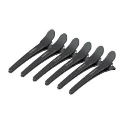 ACTIVESHOP Hairdressing Clamps For Hair E-17 10 Pcs 10.5 Cm Black(Hairdressing Clamps For Hair E 17 10 Pcs 10 5 Cm Black)