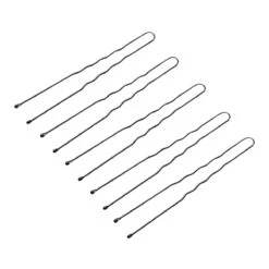 ACTIVESHOP Hairdressing Buns For Hair E-65 300 Pieces 7 Cm Black(Hairdressing Buns For Hair E 65 300 Pieces 7 Cm Black)