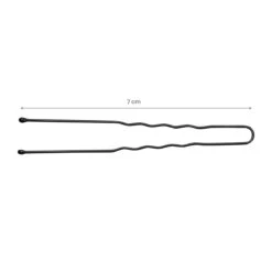 ACTIVESHOP Hairdressing Buns For Hair E-65 300 Pieces 7 Cm Black(Hairdressing Buns For Hair E 65 300 Pieces 7 Cm Black) -Roxie Cosmetics Shop 133259 4 0812