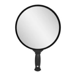 ACTIVESHOP Round Barber Mirror With Handle Q-35(Round Barber Mirror With Handle Q 35)