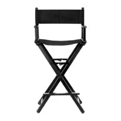 Gabbiano Black Aluminium Make-up Chair(Gabbiano Black Aluminium Make Up Chair) 19 Gabbiano Black Aluminium Make-up Chair(Gabbiano Black Aluminium Make Up Chair) -Roxie Cosmetics Shop 133430 02 0702