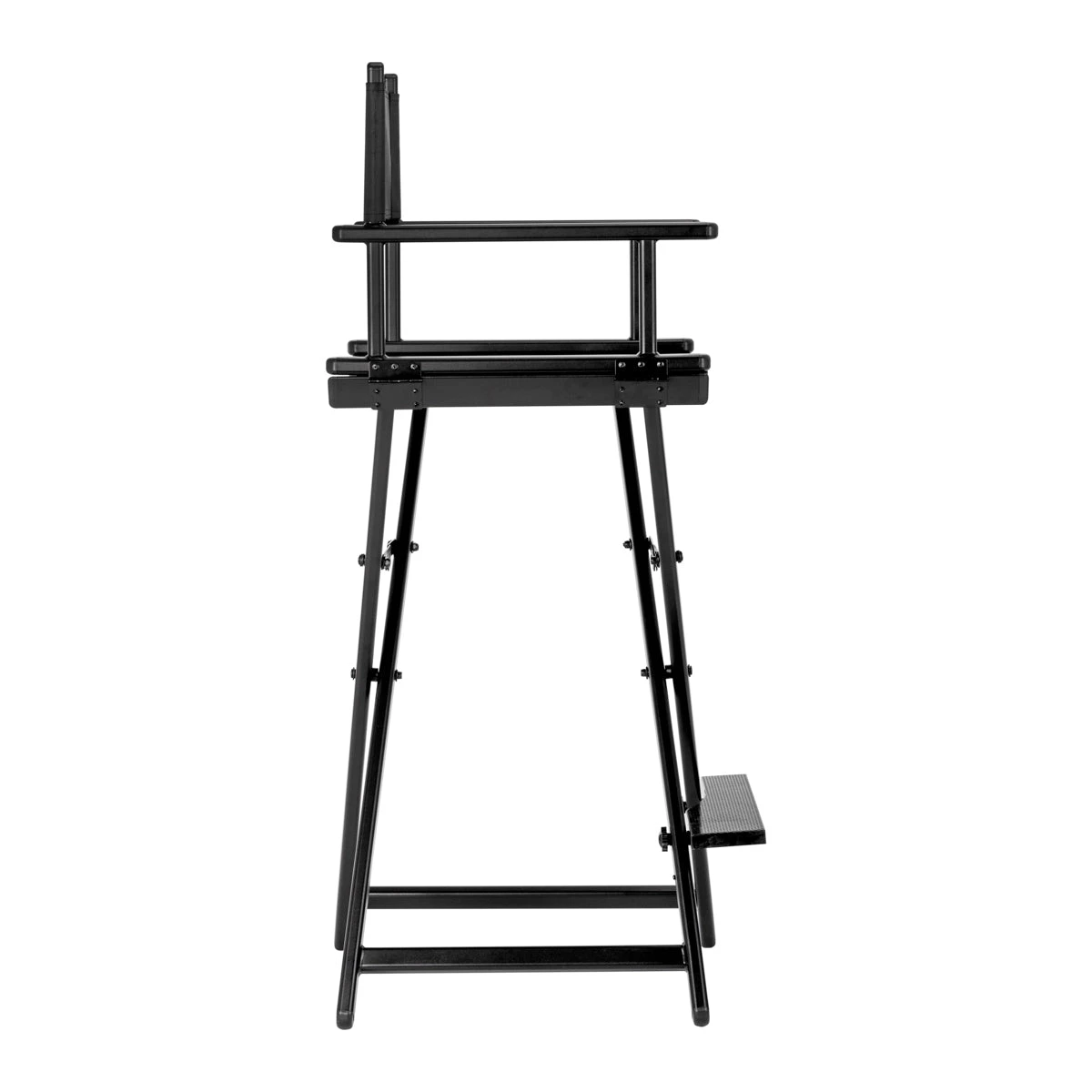 Gabbiano Black Aluminium Make-up Chair(Gabbiano Black Aluminium Make Up Chair) 4 Gabbiano Black Aluminium Make-up Chair(Gabbiano Black Aluminium Make Up Chair) - Image 2