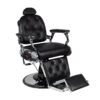 Gabbiano Black Barber Chair Pietro(Gabbiano Black Barber Chair Pietro)