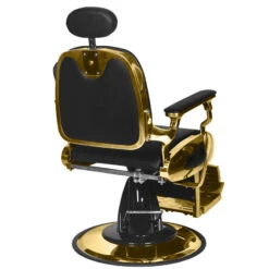 Gabbiano Barber Chair Grancesco Black And Gold(Gabbiano Barber Chair Grancesco Black And Gold) -Roxie Cosmetics Shop 133777 2