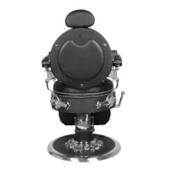 Gabbiano Barber Chair Cesare Black And Silver(Gabbiano Barber Chair Cesare Black And Silver) -Roxie Cosmetics Shop 133780 6
