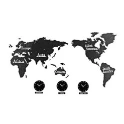 World Map Decoration Clock(World Map Decoration Clock)