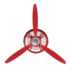 Barber Shop & Tattoo Studio Decoration Clock Red Propeller(Barber Shop Tattoo Studio Decoration Clock Red Propeller)