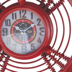 Barber Shop & Tattoo Studio Decoration Clock Red Propeller(Barber Shop Tattoo Studio Decoration Clock Red Propeller) -Roxie Cosmetics Shop 135179 2