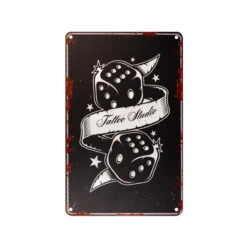 Tattoo Studio Decorative Board TA117 'Tattoo Studio'(Tattoo Studio Decorative Board Ta117 Tattoo Studio)