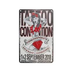 Tattoo Studio Decorative Board TA134 'Tattoo Convention'(Tattoo Studio Decorative Board Ta134 Tattoo Convention)