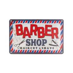 Decorative Plaque For Barber Shop B002 'Barber Shop'(Decorative Plaque For Barber Shop B002)