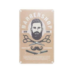 Decorative Plaque For Barber Shop B027 'Barbershop Est.2008'(Decorative Plaque For Barber Shop B027 Barbershop Est 2008)