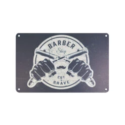Decorative Plaque For Barber Shop B034 'Barber Shop'(Decorative Plaque For Barber Shop B034 Barber Shop)