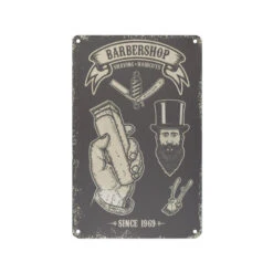 Decorative Plaque For Barber Shop B047 'Barbershop Since 1969'(Decorative Plaque For Barber Shop B047 Barbershop Since 1969)