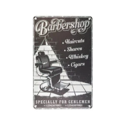 Decorative Plaque For Barber Shop B053 'Specially For Gentelmen'(Decorative Plaque For Barber Shop B053 Specially For Gentelmen)