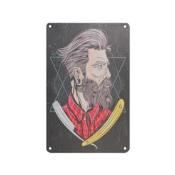 Decorative Plaque For Barber Shop B079 'Vintage'(Decorative Plaque For Barber Shop B079 Vintage)