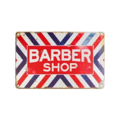Decorative Plaque For Barber Shop C004 'Barber Shop'(Decorative Plaque For Barber Shop C004 Barber Shop)