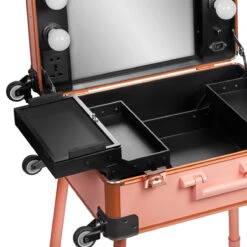 ActiveShop Case Portable Makeup Stand T-27 Rose Gold(Activeshop Case Portable Makeup Stand T 27 Rose Gold) -Roxie Cosmetics Shop 136919 5 3011 e7e9f87d b7bd 41ae aed2 0c847ba6b138
