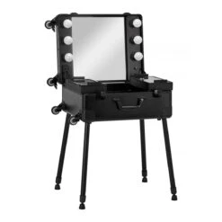 ActiveShop Case Portable Makeup Stand T-27 Black(Activeshop Case Portable Makeup Stand T 27 Black)
