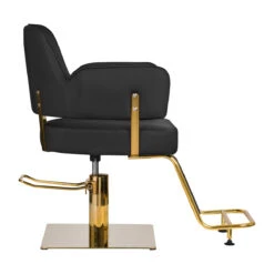 GABBIANO HAIRDRESSING CHAIR LINZ GOLD BLACK(Gabbiano Hairdressing Chair Linz Gold Black) -Roxie Cosmetics Shop 137087 2 0912