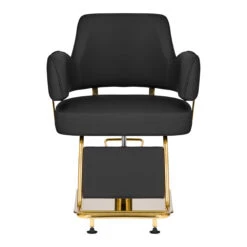 GABBIANO HAIRDRESSING CHAIR LINZ GOLD BLACK(Gabbiano Hairdressing Chair Linz Gold Black) -Roxie Cosmetics Shop 137087 3 0912