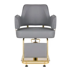 Gabbiano Hairdressing Chair Linz Gold Grey(Gabbiano Hairdressing Chair Linz Gold Grey) -Roxie Cosmetics Shop 137088 3 0912